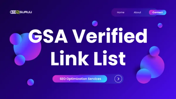 GSA Verified Link List